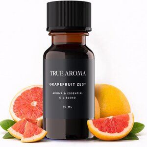 TRUE AROMA 100% Pure Grapefruit Zest Essential Oil Luxury Scented Premium